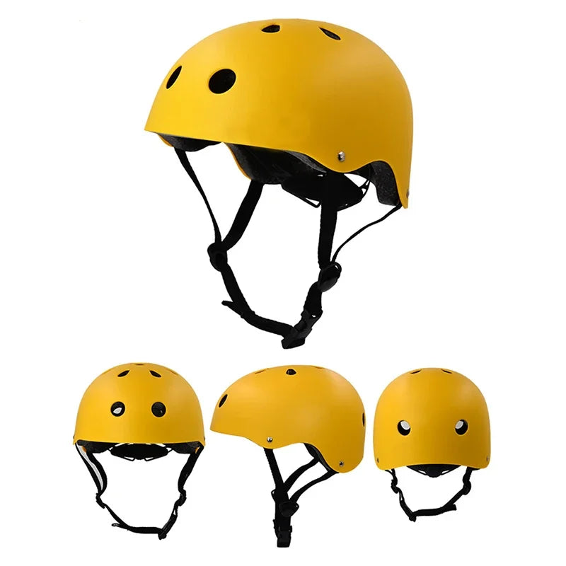 Adult Children's Skateboard Helmets Outdoor Sports Skiing Cycling Roller Skating Helmets Rock Climbing Safety Protection Helmets