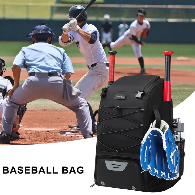 Bat Bags Baseball Baseball & Softball Equipment Bag Lightweight Waterproof Equipment Bag For Youth And Adults T-Ball Softball