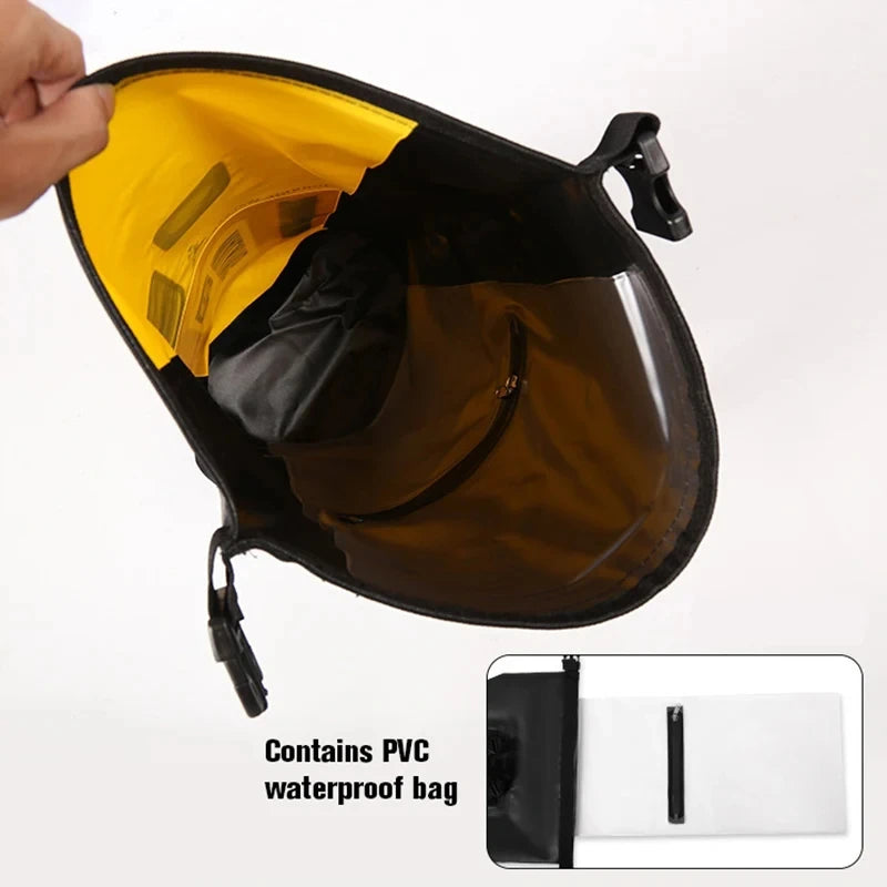 25L 30L Swimming Bag Dry PVC Backpack Waterproof Bucket Sack Large River Trekking Bags Rafting Outdoor Travel Storage Handbag