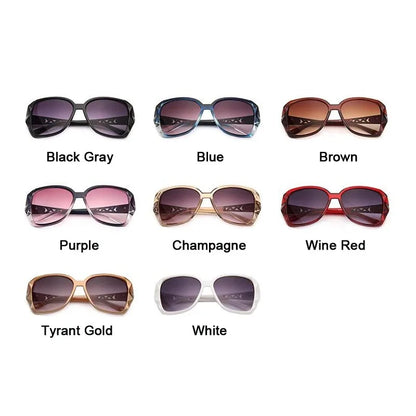 Fashion Square Sunglasses Women Luxury Brand Big Purple Sun Glasses Female Mirror Shades Ladies Oculos De Sol Feminino