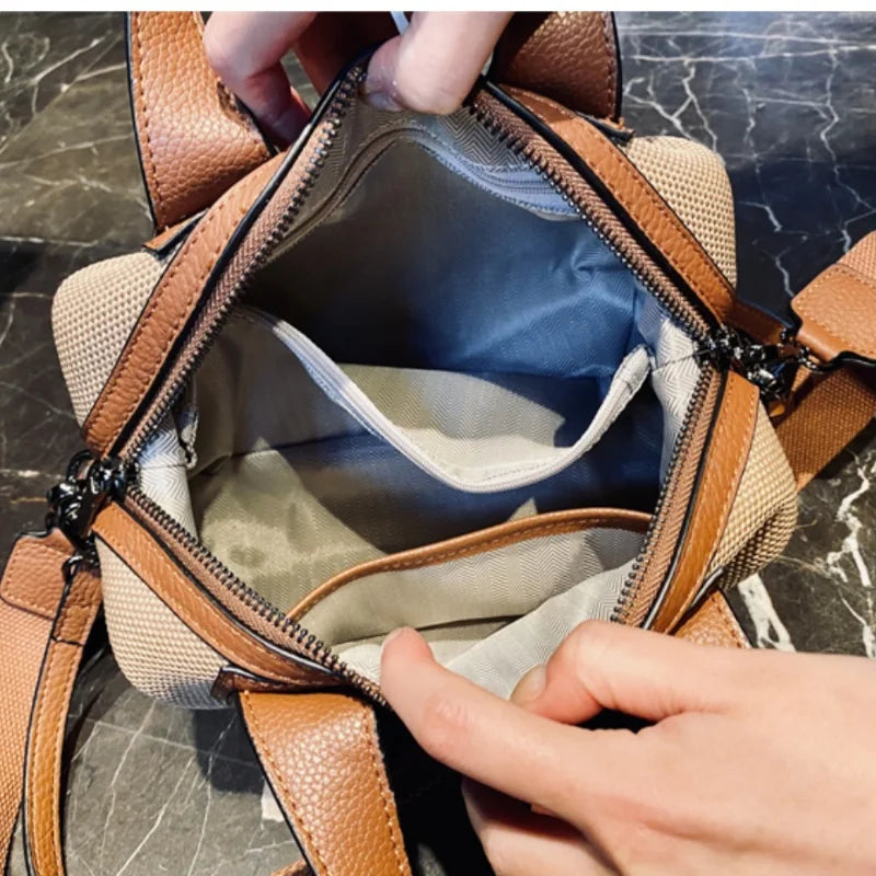 Luxury Brand Designer HandBag New Women Bag High Capacity Broadband Crossbody Bag Female Casual Fashion Trends Handbag