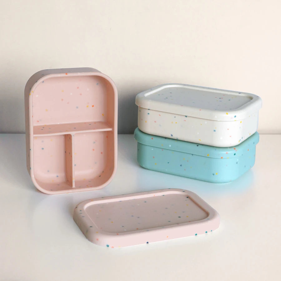 New Baby Silicone Lunch Box Food Grade Dishes Plate Crisper Microwave Lunch Box Lunch Box Baby Feeding Bowl Outdoor Box