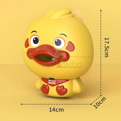 Baby Bath Toys Bubble Machine Duck Crabs Frog Music Kids Bath Toy Bathtub Automatic Bubble Maker Baby Bathroom Toy for Children