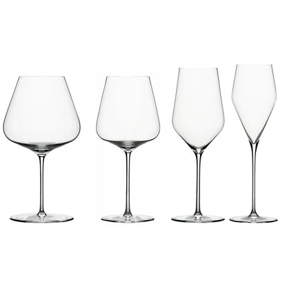 JINYOUJIA Zalto Style Upscale Banquet Crystal Handmade Wine Glass Extremely Thin Masterly Craft Perfect Flawless Classics Goblet