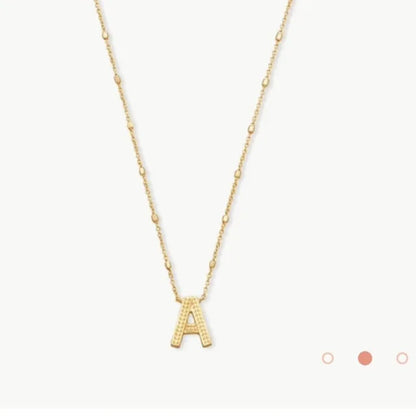 YEEVAA Letters A-Z Pendant Necklace for Women, Fashion Jewelry, Unique Gifts