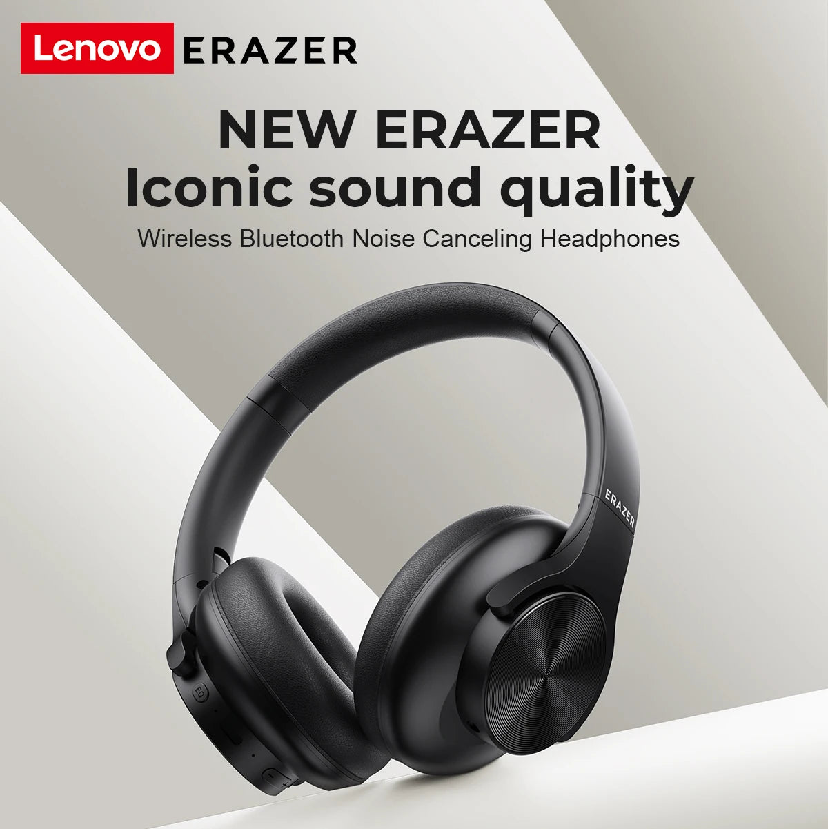 Lenovo ERAZER G50 Bluetooth Headset 5.4 Sports Headset Button Control Foldable Neck Strap Headphones Ultra-long Life Battery