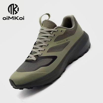 OIMKOI Lightweight Men's Running Shoes Outdoor Breathable Men Sports Shoes Anti-slip Male Sneakers Fashion Flexible Tennis