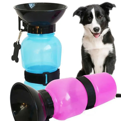 1pc Portable Dog Water Bottle Food and Water Container Storage for Dogs Travel Drinking Bowls Feeder Pet Accessory