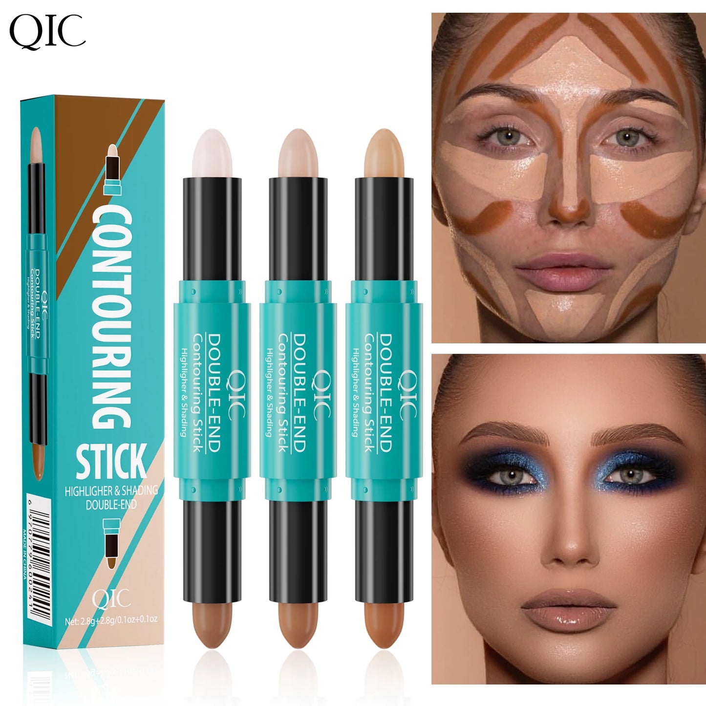 Vegan Face Foundation Concealer Pen Long Lasting Dark Circles Corrector Contour Concealers Stick Cosmetic Makeup