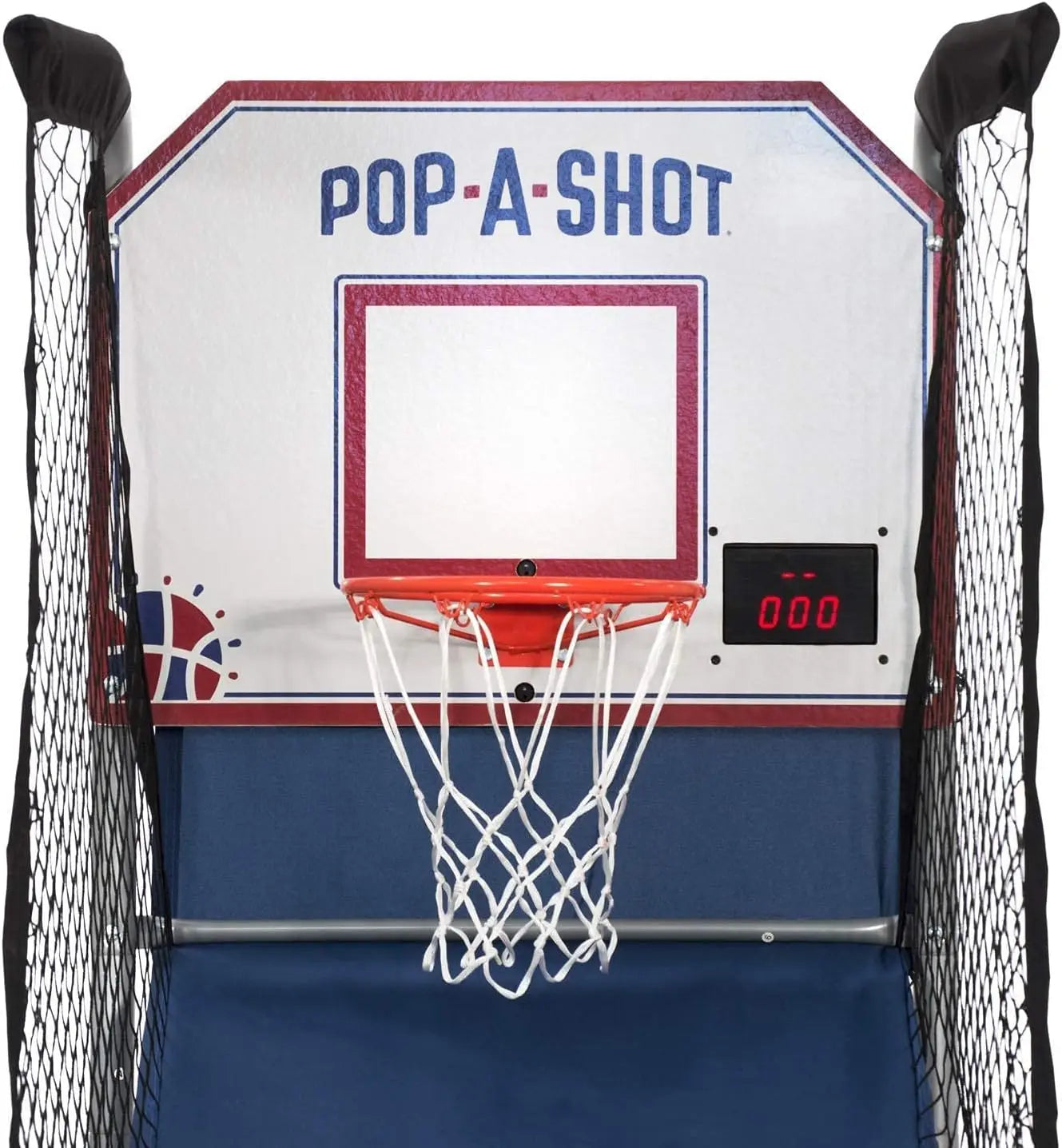 Home Single Shot Arcade Basketball Fun at Home Infrared Sensor Scoring 6 Game Modes 4 Balls Foldable Stor