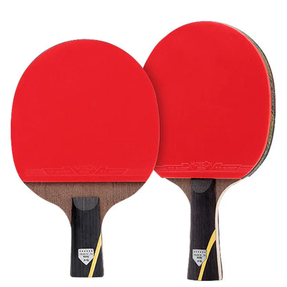 Huieson 5/6 Star Table Tennis Racket Carbon Offensive Ping Pong Racket Paddle with Cover Bag