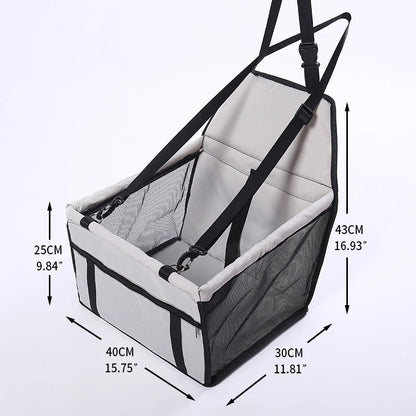 Carrier Dog Car Seat Cover Pet Transport Dog Carrier Car Folding Hammock Pet Carriers Bag For Small Dogs autogamic for dogs