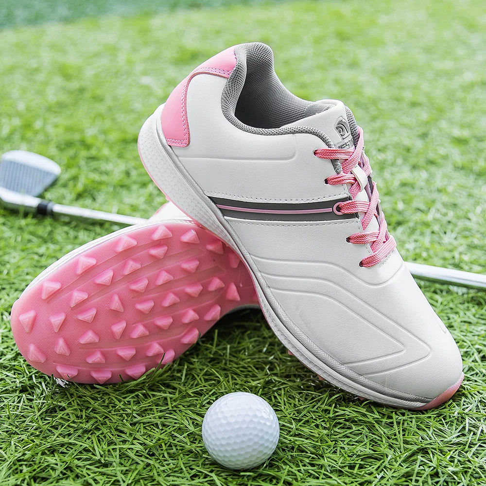 Thestron Cuties Women's Soft Spike Golf Shoes