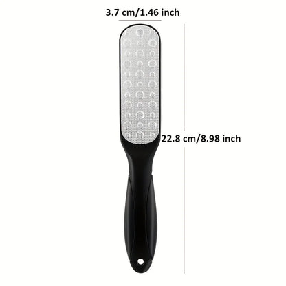 High-Quality 304 Stainless Steel Foot File Double Sided Callus Remover For Dead Skin Professional Pedicure Tools Callous Scraper