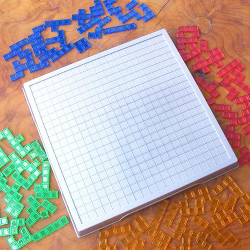 Blokus Board Game Educational Toys Squares Game Easy To Play For Children Kids Series Indoor Games Party Gift Kid Toys Squares