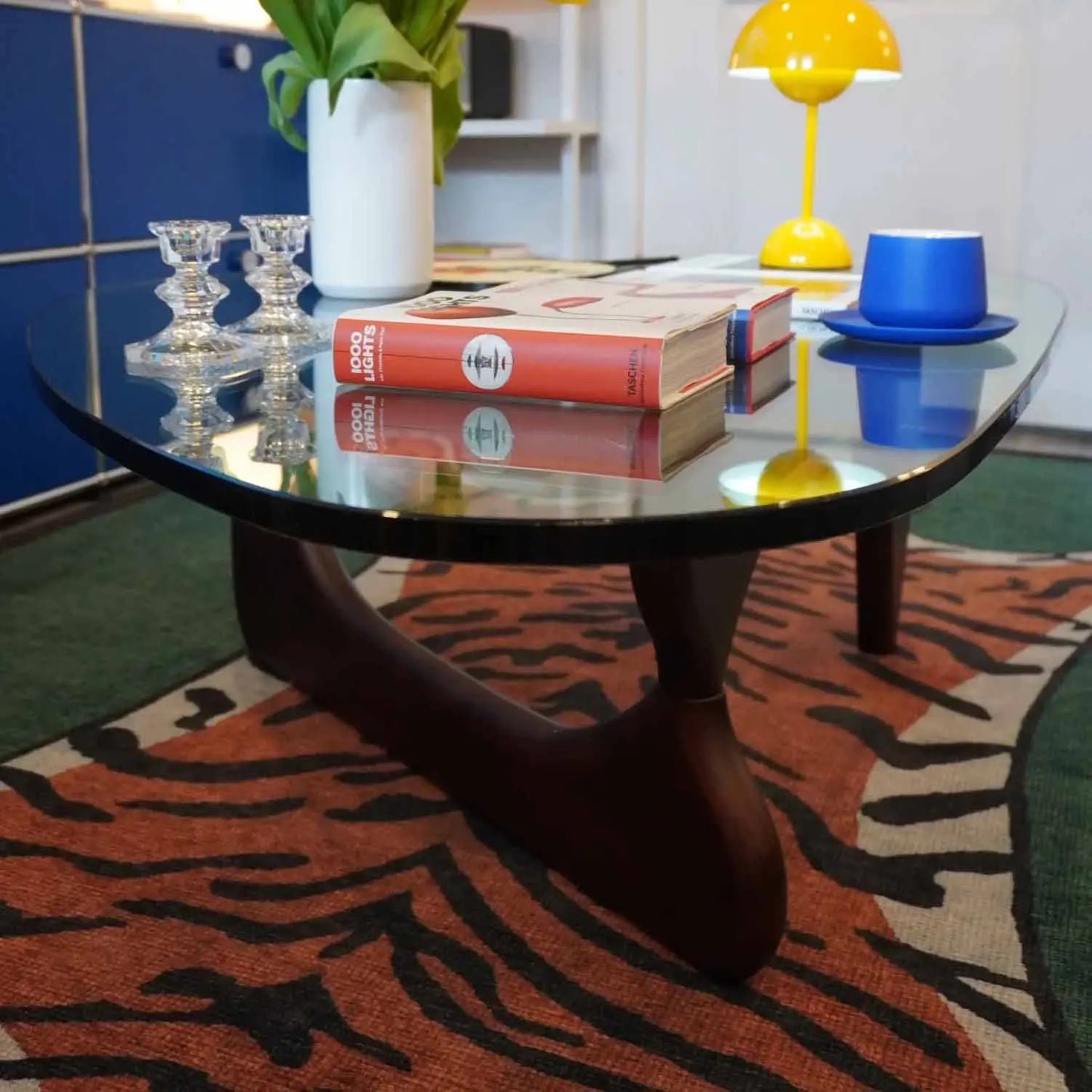 Home Coffee Table Irregular Glass Side Table Modern Simple Dining Table For Bedroom Living Room Furniture Sofa Side Desk Table