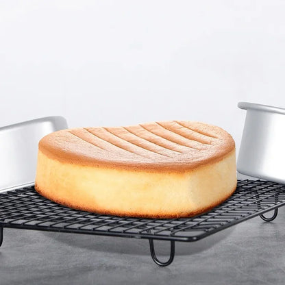 4/6/8/10 Inch Heart Shaped Cake Pan with Removable Bottom Wedding Birthday Baking Cake Tin Cheesecake Pan Chiffon Cake Mold