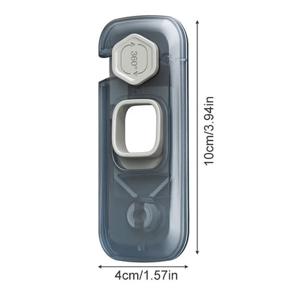 New Home Refrigerator Lock Multi-Function Drawer Locks for Kids Security Protection Baby Anti-Pinch Hand Cabinet Door Buckle