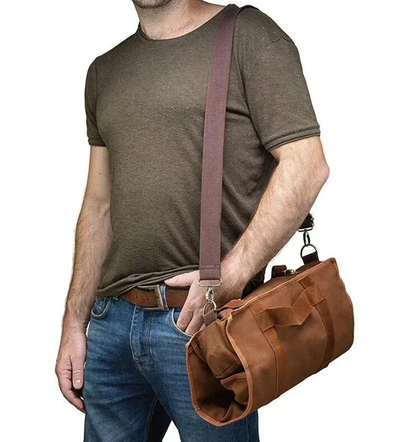 Professional Bartender Travel Bag Portable Bar Canvas Tool Bag Cocktail Shaker Wine Set Storage Bag Without Tools