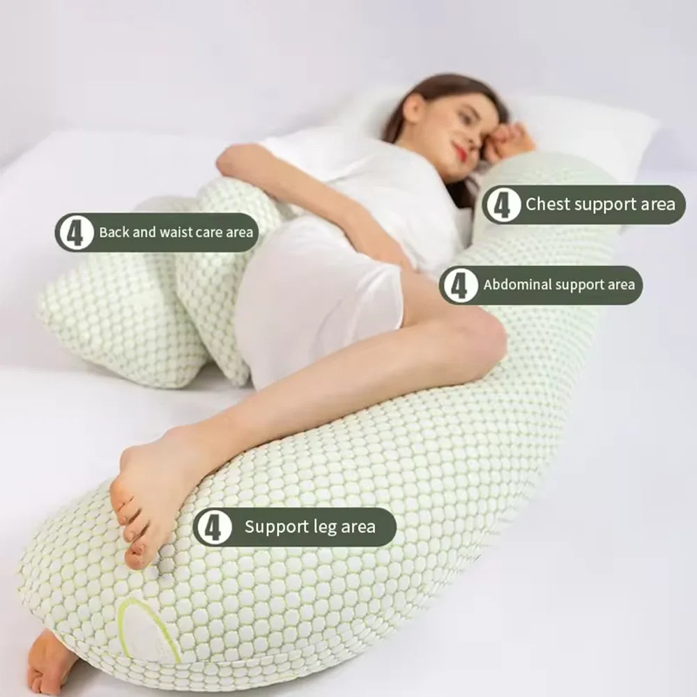 PANGDUBE Multifunctional Pregnancy Pillow for Pregnant Women Pregnant Pillow Breastfeeding Cushion Maternity Sleeping Pillow