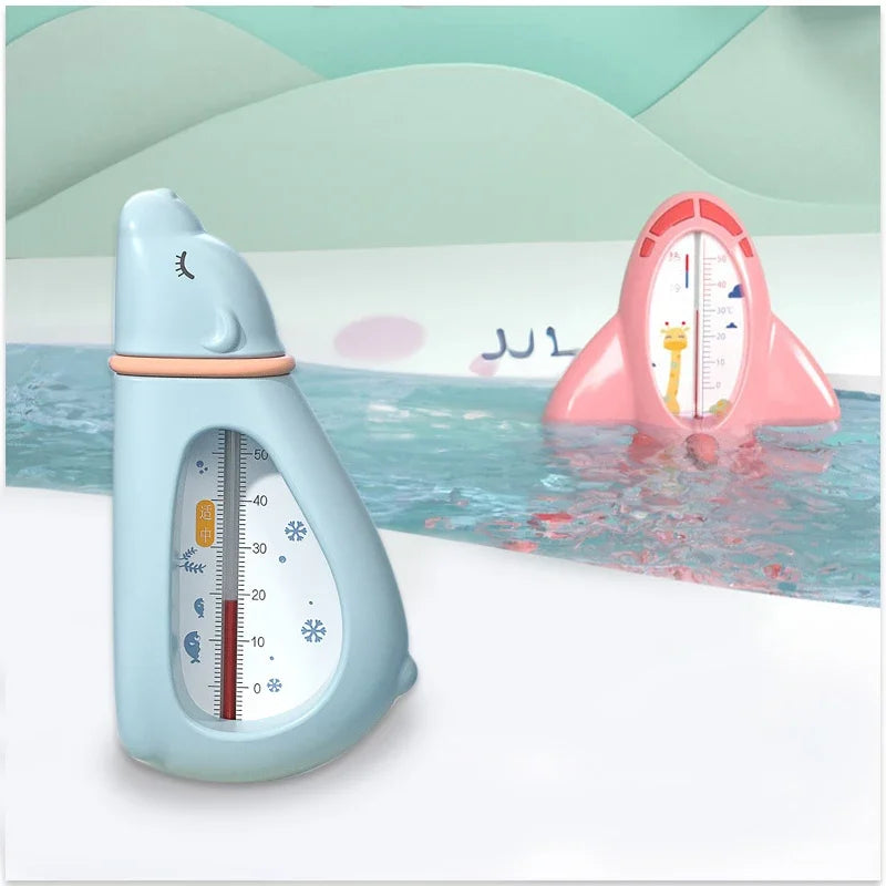 Sensor for Babies Floating Waterproof Shower Thermometer Aircraft Baby Bath Shower Water Thermometer Safe Temperature