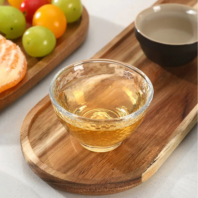 Wooden Serving Tray Solid Wood Pallet Oval/Rectangle Plate Food Dessert Fruit Coffee Tea Cup Dishes Platters Kitchen Accessories