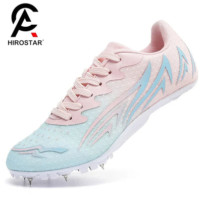 Running Sprint Shoes Lightweight Training Athletic Sport Long Jump Track and Field Spikes Spiked Match Shoes Racing Sneakers