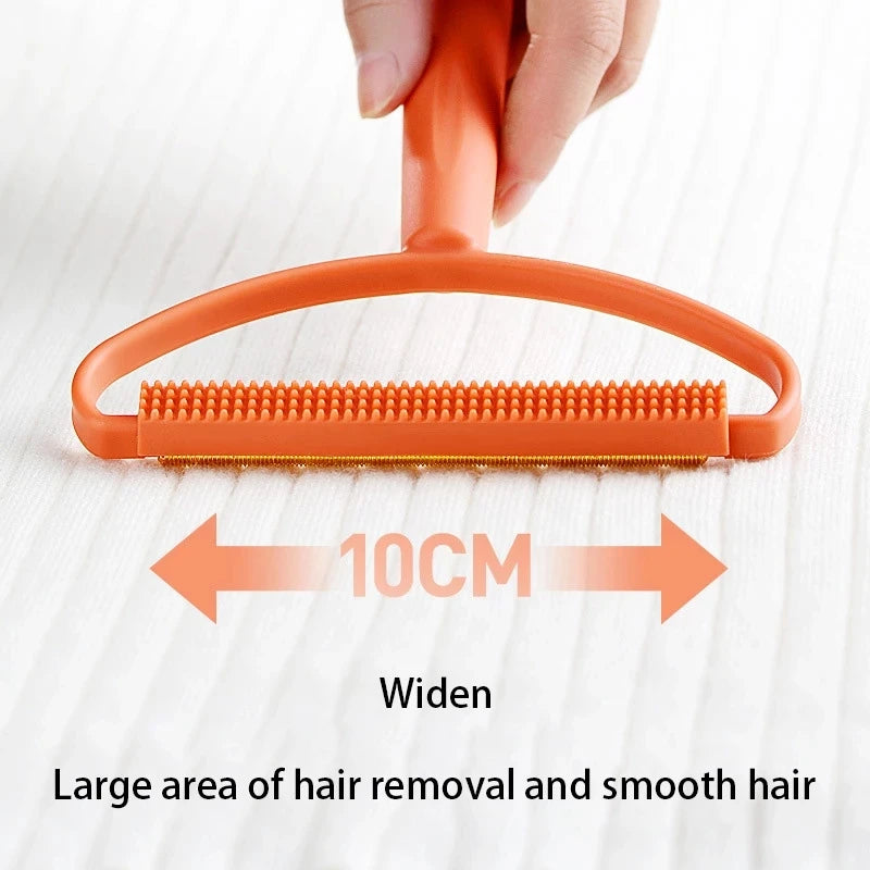 Portable Lint Remover Pet Hair Remover Brush Manual Lint Roller Sofa Clothes Cleaning Lint Brush Fuzz Fabric Shaver Brush Tool