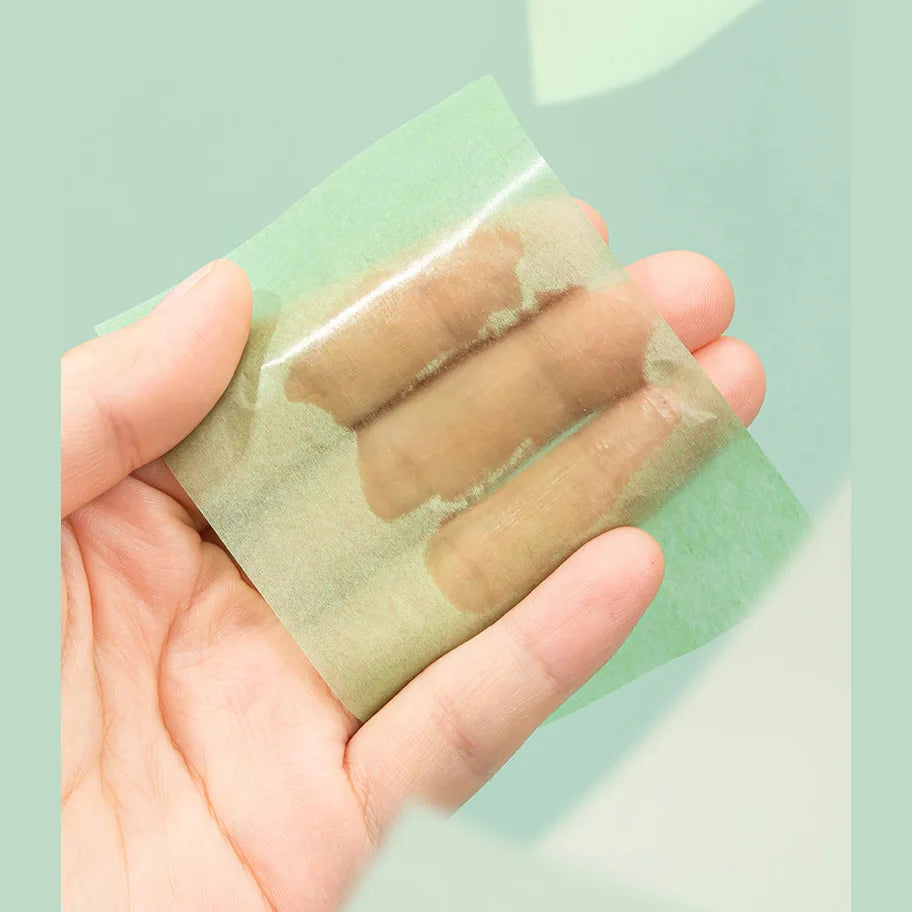 Face Oil Absorbing Paper Face Wipes Anti-Grease Paper Facial Absorbent Paper Woman Facial Care Paper Facial Cleaning