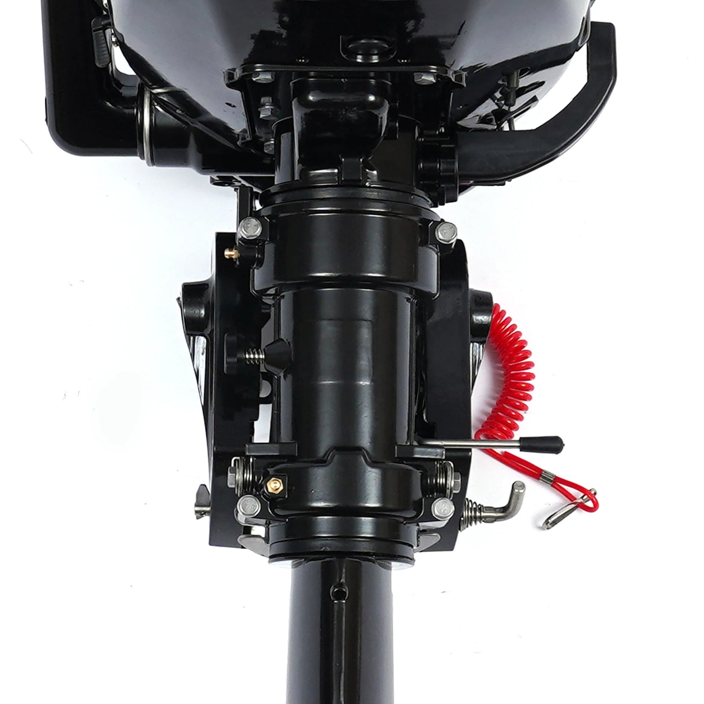 2 Stroke Motor Fishing Boat Engine Water Cooling CDI System Outboard Machine 6HP Short Shaft Petrol Engine