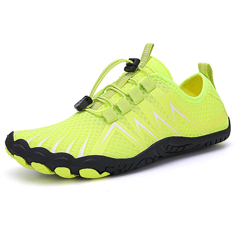 New Arrival Water Shoes Qiuck-Dry Aqua Shoes Men Women Outdoor Beach Swimming Wading Breathable Five-Finger Sneakers Size 35-46