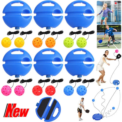 Pickleball Trainer Pickleball Ball with String Pickleball Accessories Pickleball Training Aid for Sport Single Player Adult