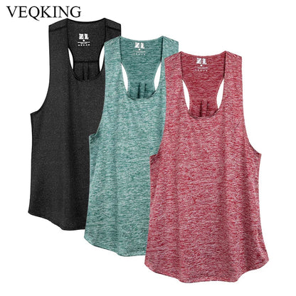 Women's VEQKING Sleeveless Workout Tank Tops