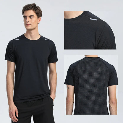 Men's Running Gym Short Sleeve Shirt