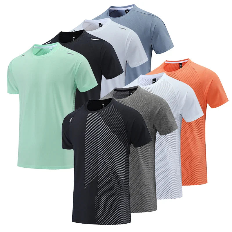 Men's Running Gym Short Sleeve Shirt