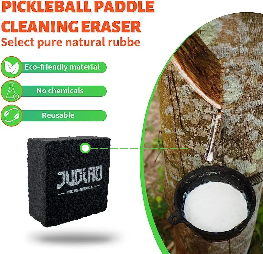 Juciao Pickleball Paddle Eraser Cleaner for Carbon Fiber & Graphite Paddles