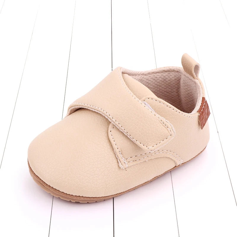 0-18months Toddler Pu Sneakers Casual Soft Sole Cute Baby Flats Infant Walking Shoes For Newborn Girl And Boys