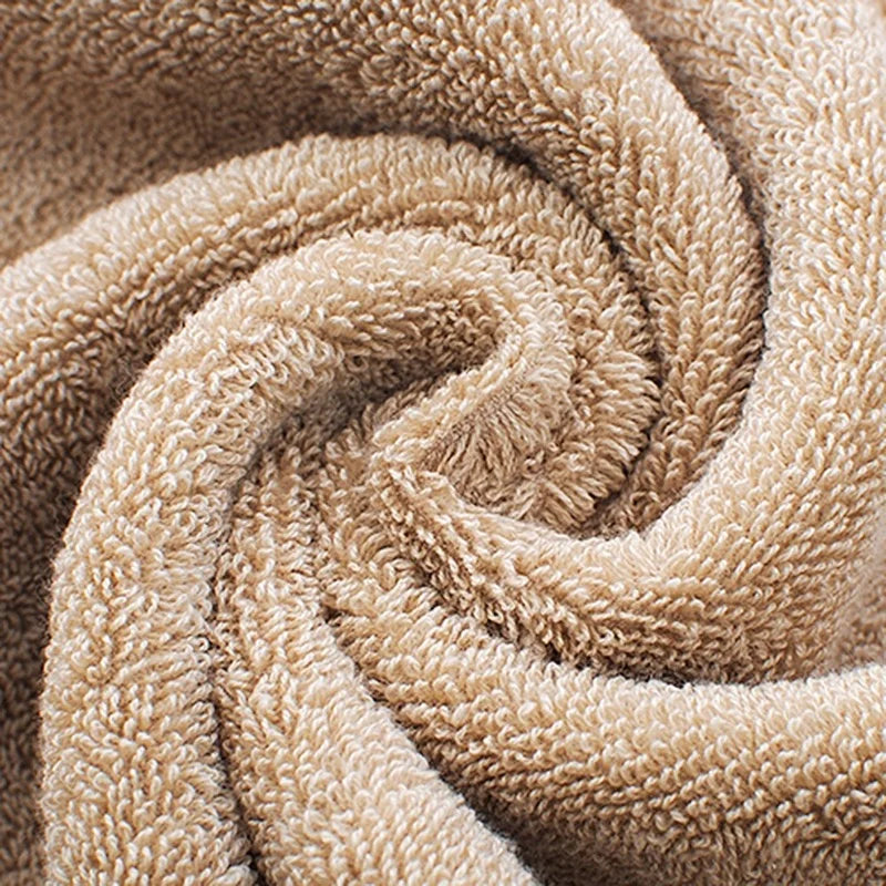 34*76cm 100% Cotton Face Towels White Navy Khaki Hair Towel For Adults Washcloths High Absorbent Home Hotel Pure Thick Towels