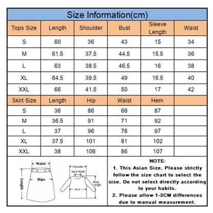 Blktee Korean Women Golf Shirts Sports Tops Summer Slim Lapel T-shirt Ladies Split Pencil Skort Pleated Skirt Culottes Golf Wear