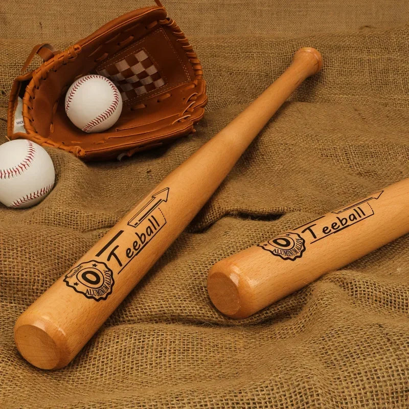 21 Inch Wooden Baseball Bat Professional Hardwood Baseball Stick Softball Outdoor Sports Equipment Self-Defense Gear for Kids