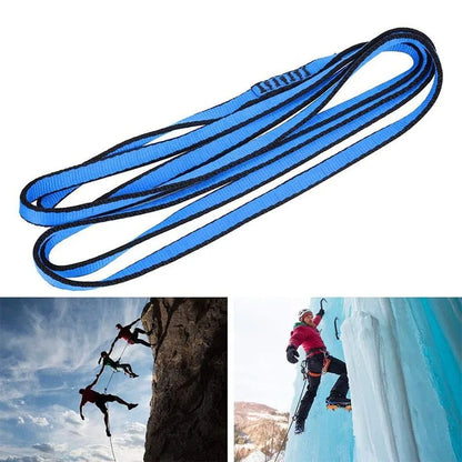 22kN Rock Climbing Sling Belt Protective Supplies High Strength Polyester Wearable Belts Professional Outdoor Equipment