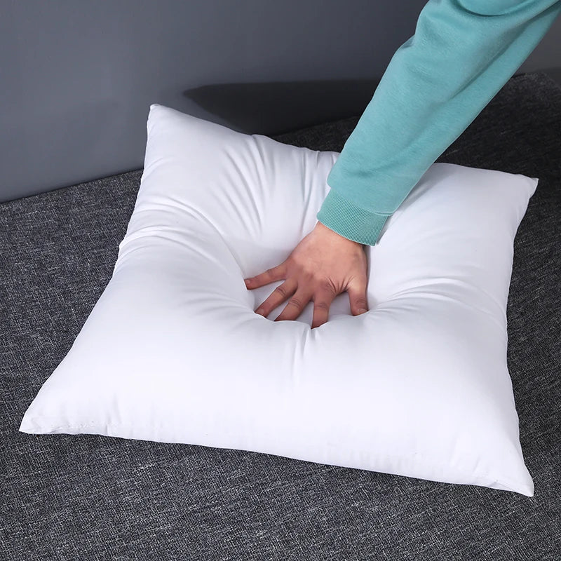 Home Cushion Inner Filling White Decorative Pillow Core for Sofa Car Office Soft Cushion Insert 45x45 14/16/18/20/22/24 Inch