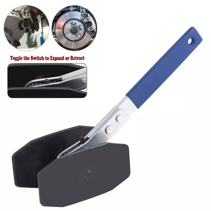 Brake Piston Caliper Press Tool Steel Car Ratchet Brake Piston 360° Ratchet Pad Spreader Press Hand Tool