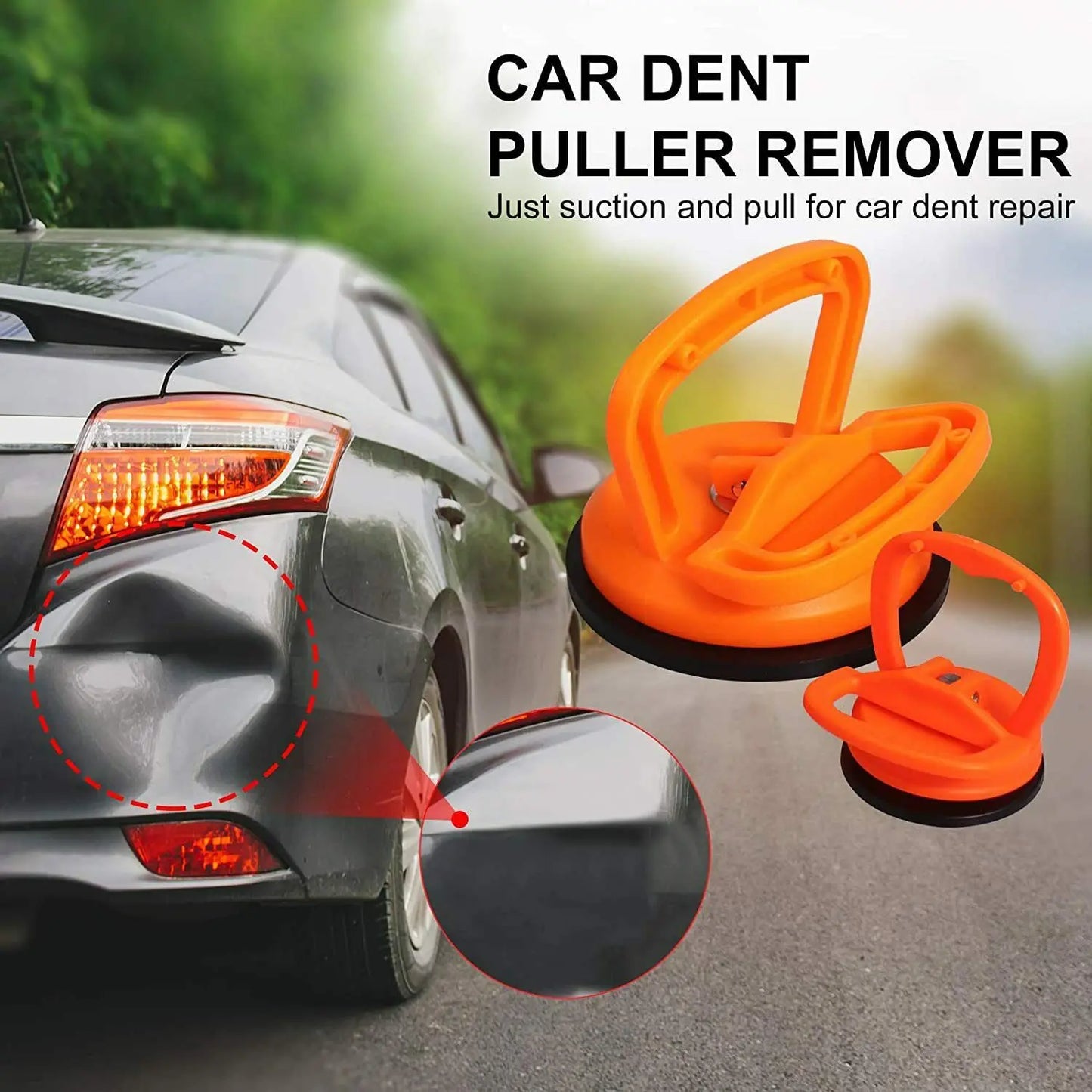 2 in 1 Car Repair Tool Body Repair Puller Big/Small Suction Cup Remove Dents Puller Portable For Dent Glass Suction Removal