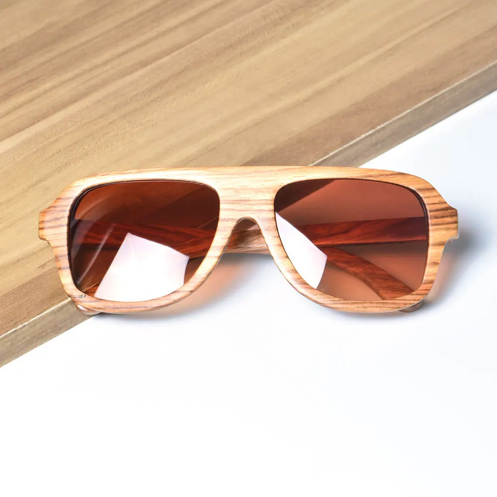 wooden polarized sunglasses men wood sunglasses zebra wood big frame polarized driving sunglass mens 6043