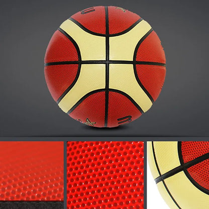 Molten Basketball Balls Official Size 7/6/5 PU Material High Quality Balls Outdoor Indoor Match Training Women Men Baloncesto