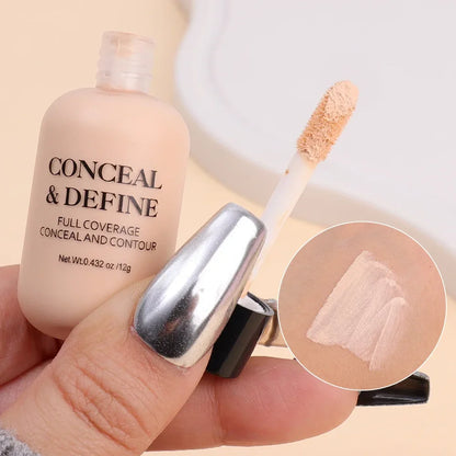 Full Cover Liquid Concealer Cream Makeup 12ML Invisible Eye Dark Circles Cream Face Foundation Waterproof Make Up Base Cosmetics