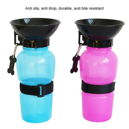 1pc Portable Dog Water Bottle Food and Water Container Storage for Dogs Travel Drinking Bowls Feeder Pet Accessory