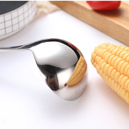 Stainless Steel Thickening Spoon Creative Long Handle Hotel Hot Pot Spoon Soup Ladle Korean Soup Scoop Home Kitchen Tools