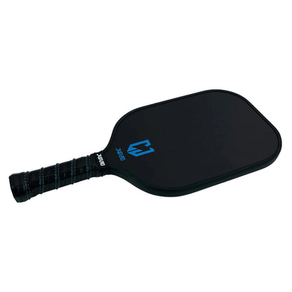 Juciao Pickleball Paddle Carbon Fiber & Fiberglass Hybrid Face Spin | Control PP Honeycomb Core Pickleball Paddle